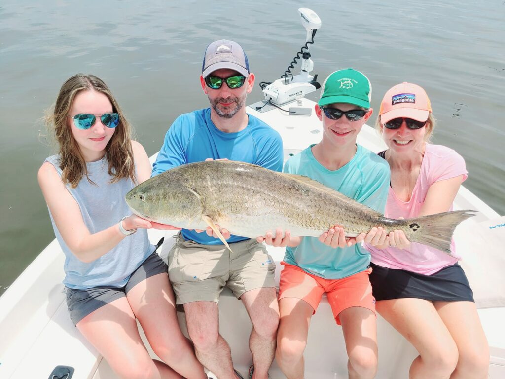 a picture of Inshore Fishing Charters in Murrells Inlet with Harvest Moon Fishing Charters