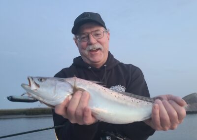 sea trout caught on topwater bait