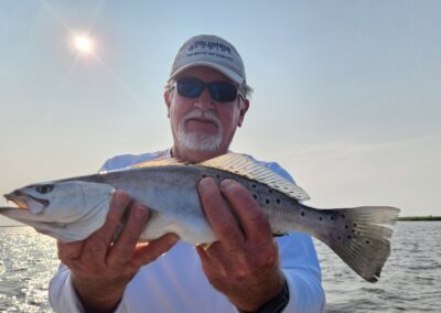 early morning speckled trout